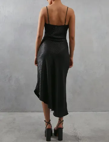 Rochie medie WAREHOUSE, negru