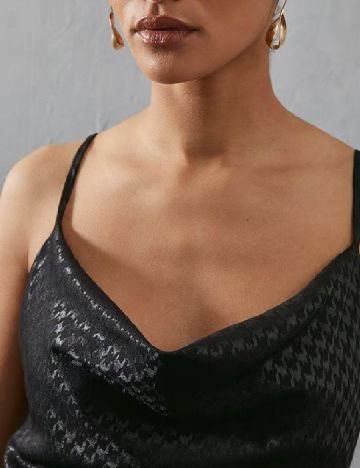 Rochie medie WAREHOUSE, negru