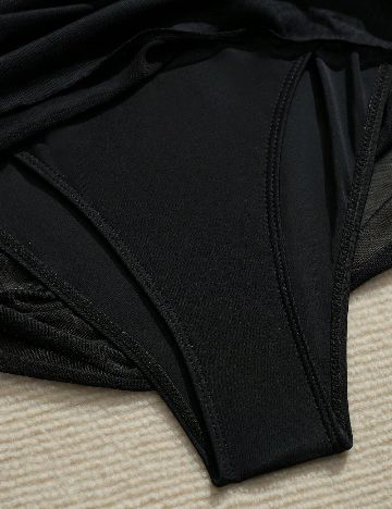Costum de baie SHEIN, negru