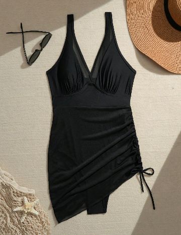 Costum de baie SHEIN, negru
