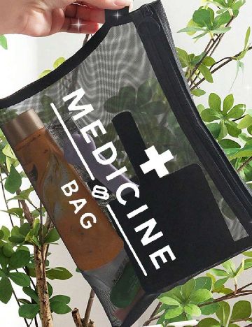 Geanta cosmetice SHEIN, negru
