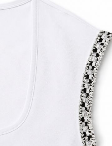 Top Zara, alb