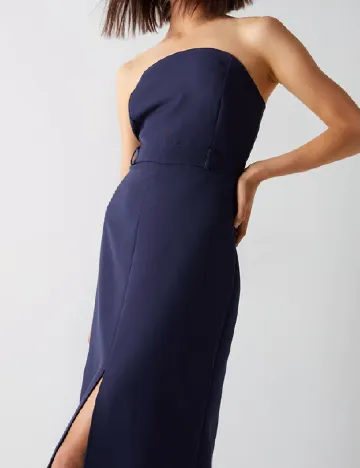 Rochie lunga WAREHOUSE, bleumarin