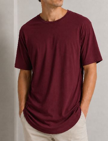 Tricou Bershka, grena
