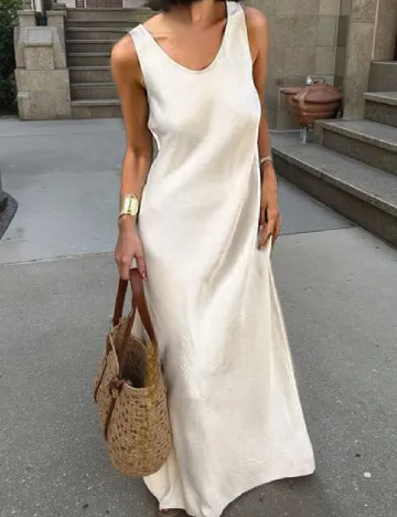 Rochie lunga SHEIN, alb