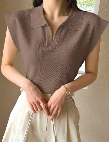 Tricou Dazy, maro