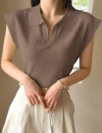 Tricou Dazy, maro