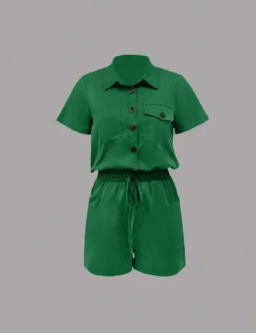 Salopeta SHEIN, verde