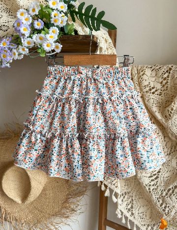 Fusta Shein Kids, mix culori