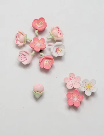 Set charmuri pentru saboti 6 bucati SHEIN, mix culori