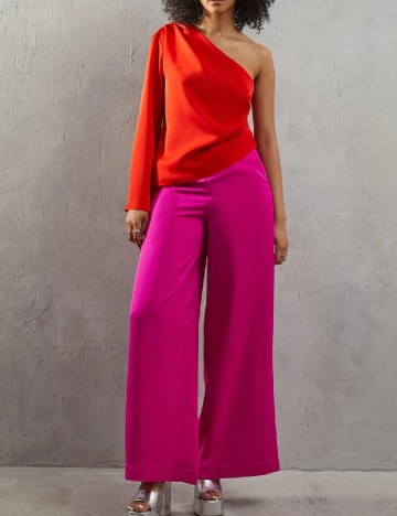 Bluza WAREHOUSE, portocaliu