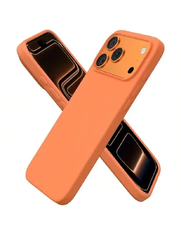 Husa iPhone 17 Pro Max SHEIN, portocaliu