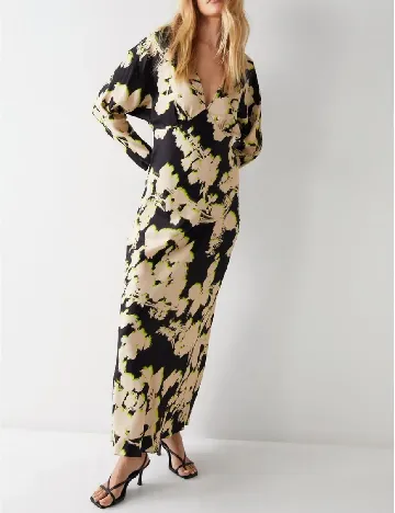 Rochie lunga WAREHOUSE, mix culori