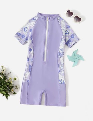 Costum de baie Shein Kids, mov