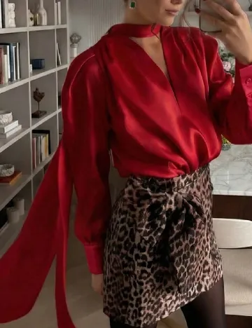 Bluza SHEIN, rosu