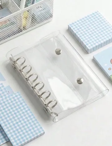 Husa pentru agenda SHEIN, transparent/roz