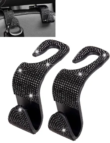 Set suporturi auto 2 bucati SHEIN, negru