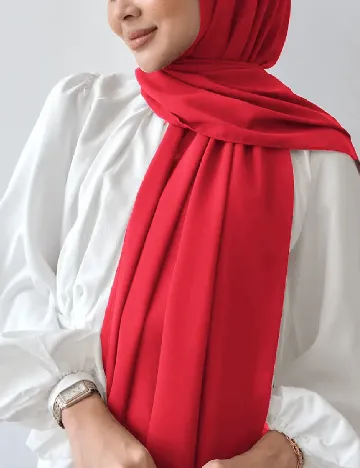 Esarfa SHEIN, rosu