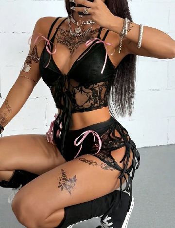 Compleu SHEIN, negru