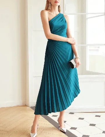 Rochie medie MOTF, albastru