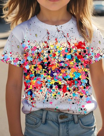 Tricou Shein Kids, mix culori