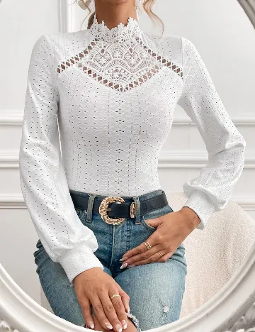 Bluza SHEIN, alb