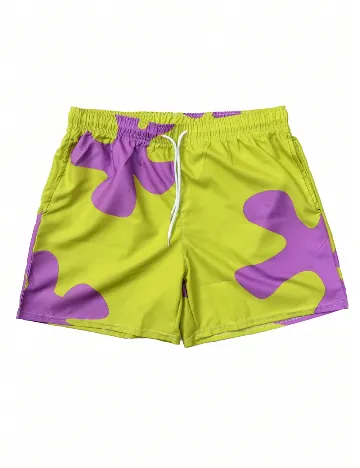 Pantaloni scurti SHEIN, verde