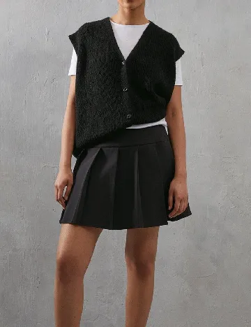 Vesta oversize WAREHOUSE, negru