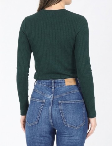 Top Bershka, verde