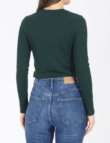 Top Bershka, verde