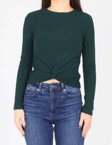 Top Bershka, verde