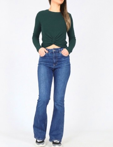 Top Bershka, verde