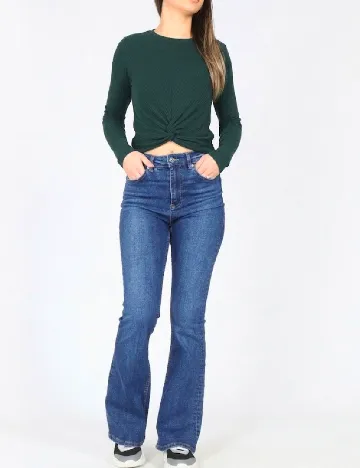 Top Bershka, verde
