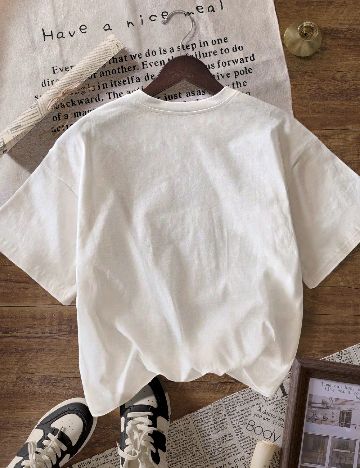 Tricou SHEIN, alb