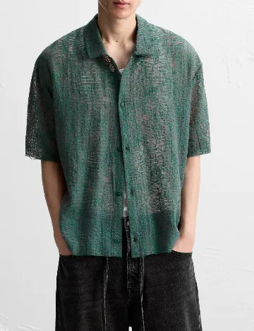 Camasa Zara, verde