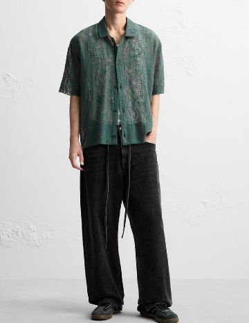 Camasa Zara, verde