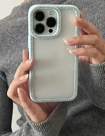 Husa iPhone 13 Pro SHEIN, albastru