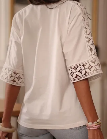 Bluza SHEIN, alb