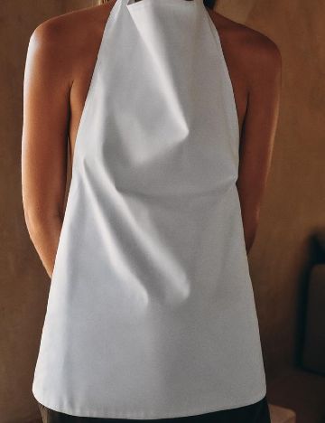 Top Zara, alb