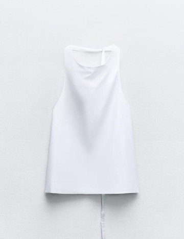 Top Zara, alb