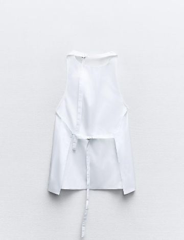 Top Zara, alb