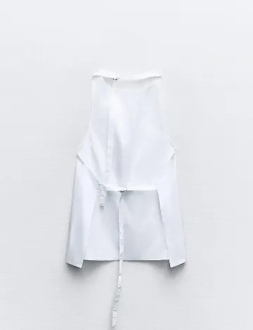 Top Zara, alb