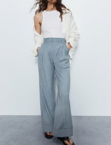 Pantaloni WAREHOUSE, bleu