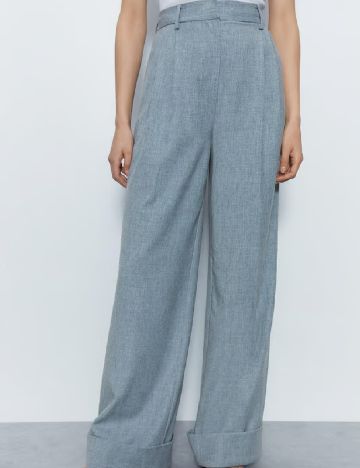 Pantaloni WAREHOUSE, bleu