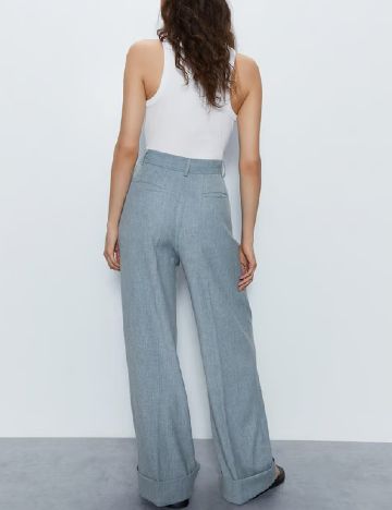Pantaloni WAREHOUSE, bleu
