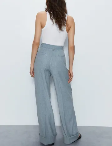 Pantaloni WAREHOUSE, bleu