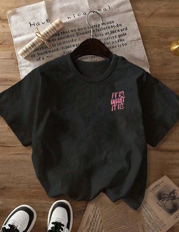 Tricou SHEIN CURVE, negru