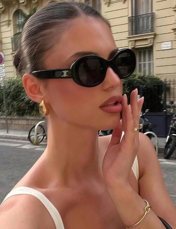 Ochelari de soare SHEIN, negru