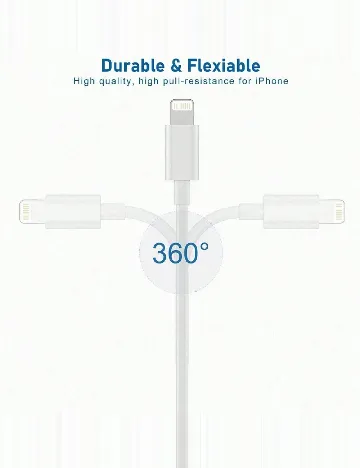 Cablu USB 2 bucati SHEIN, alb