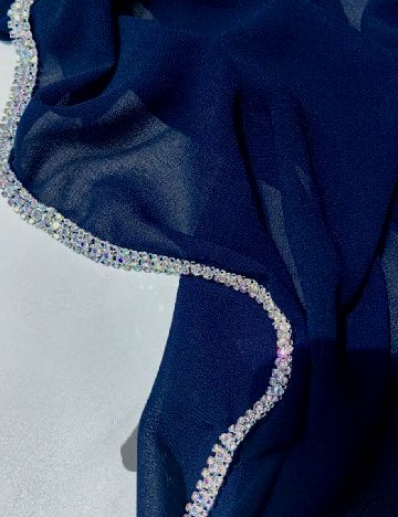 Esarfa SHEIN, bleumarin